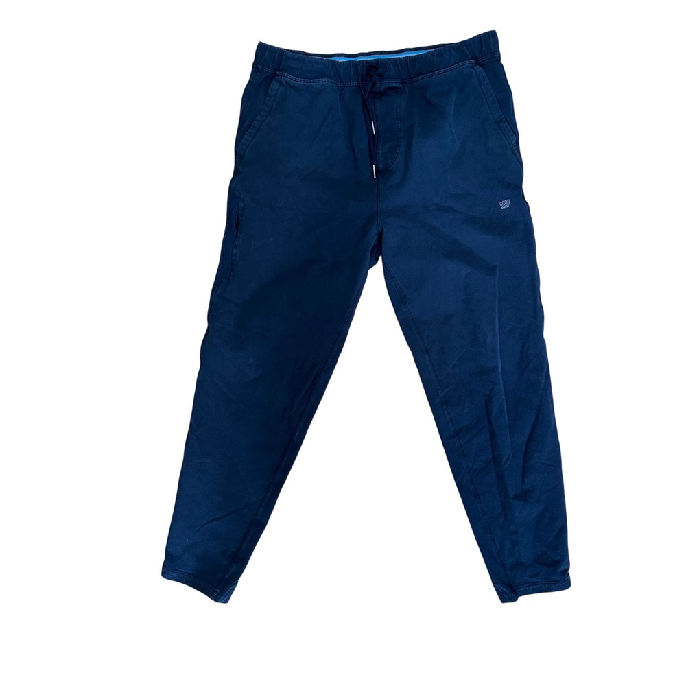 Mack Weldon Performance Jogger Mens Size Large Navy Blue Sweatpants Athletic